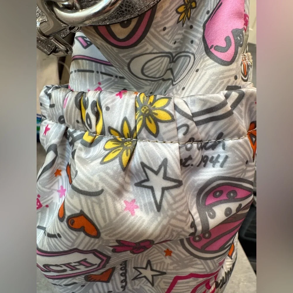 Coach Poppy Multicolor Diaper Tote Bag - Picture 5 of 13